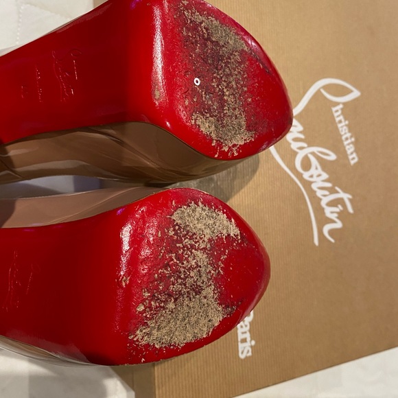 Christian Louboutin Peep Toe - Picture 6 of 7